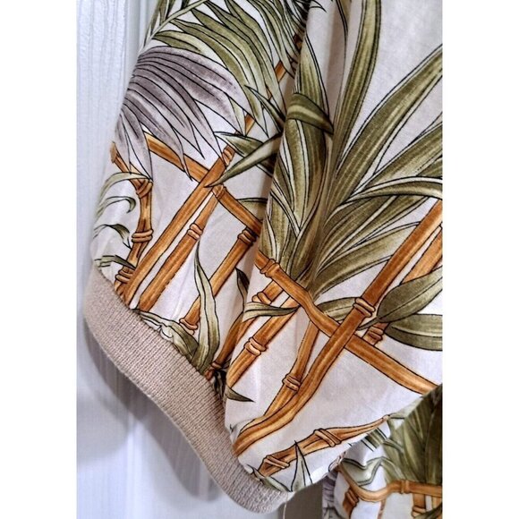 Tori Richard Men's L Short Sleeve 100% Cotton Lawn Short Sleeve Polo Shirt - Picture 5 of 8